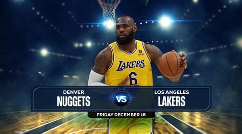 Los Angeles Lakers at Denver Nuggets Game 1 odds, picks and .